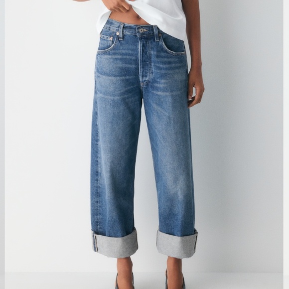 Citizens of Humanity Ayla Baggy Cuffed Jeans | Size 25 | NWOT - Picture 2 of 5